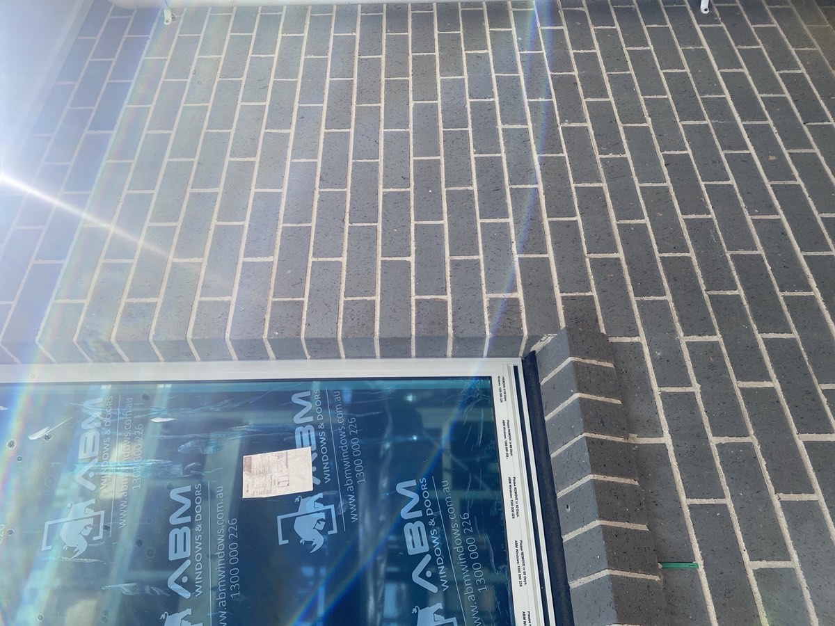 Mortar blown out, Oran Park