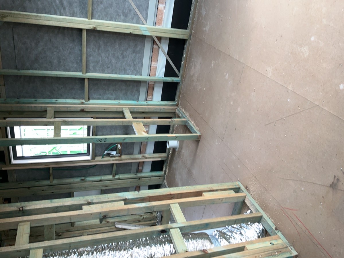 Electrical rough in at lock-up, Oran Park