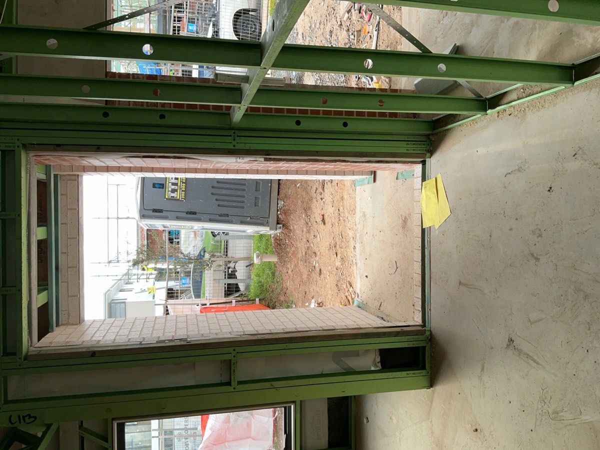 A second door not installed, Oran Park