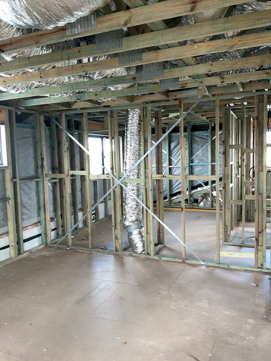 Lock-up (pre-plaster) inspection in Oran Park